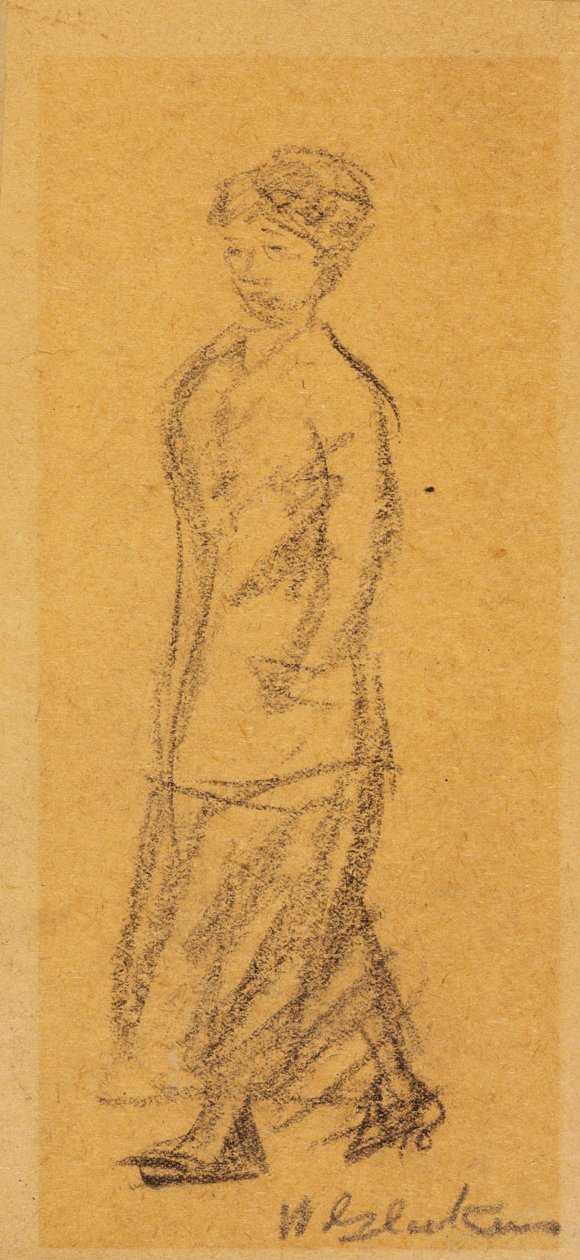 Idąca kobieta autorstwa William James Glackens