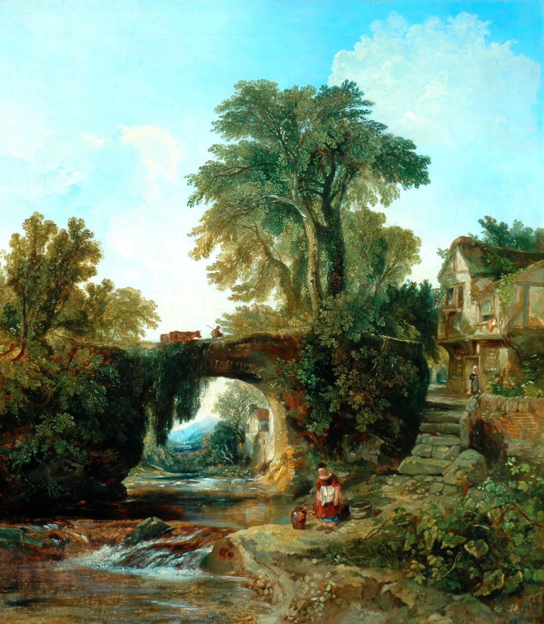 Zbieranie wody autorstwa William James Muller