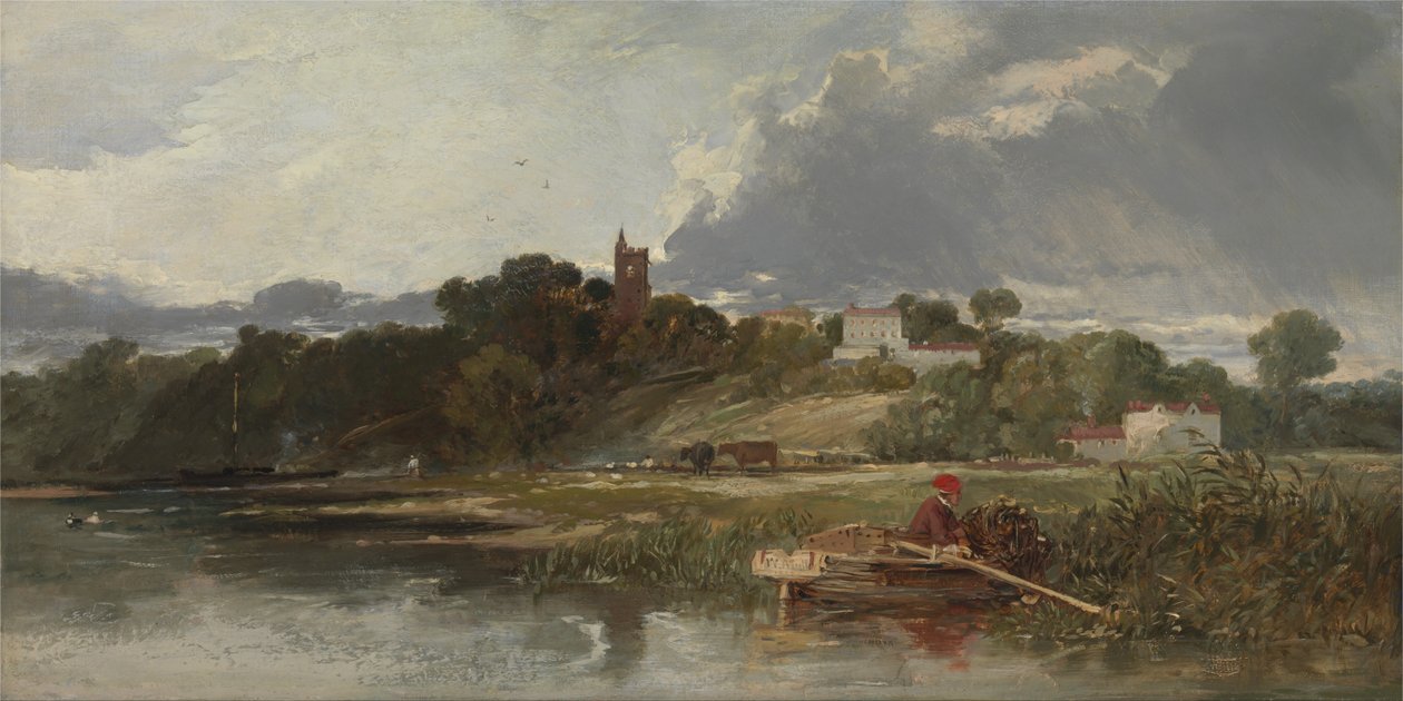 Gillingham na Medway autorstwa William James Muller