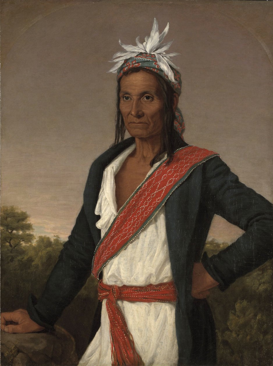 Kapitan Cold i Ut-ha-he, 1838 autorstwa William John Wilgus