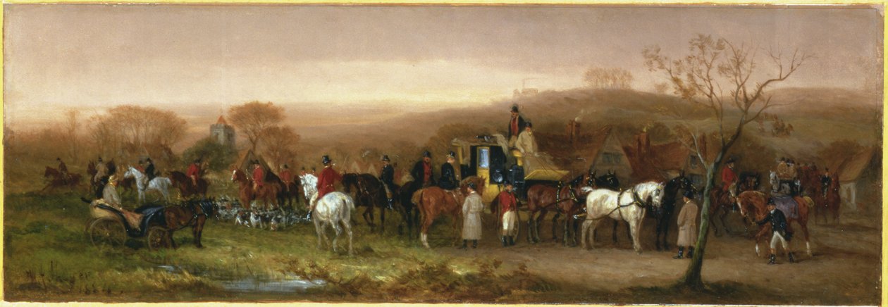 Spotkanie, 1884 autorstwa William Joseph Shayer