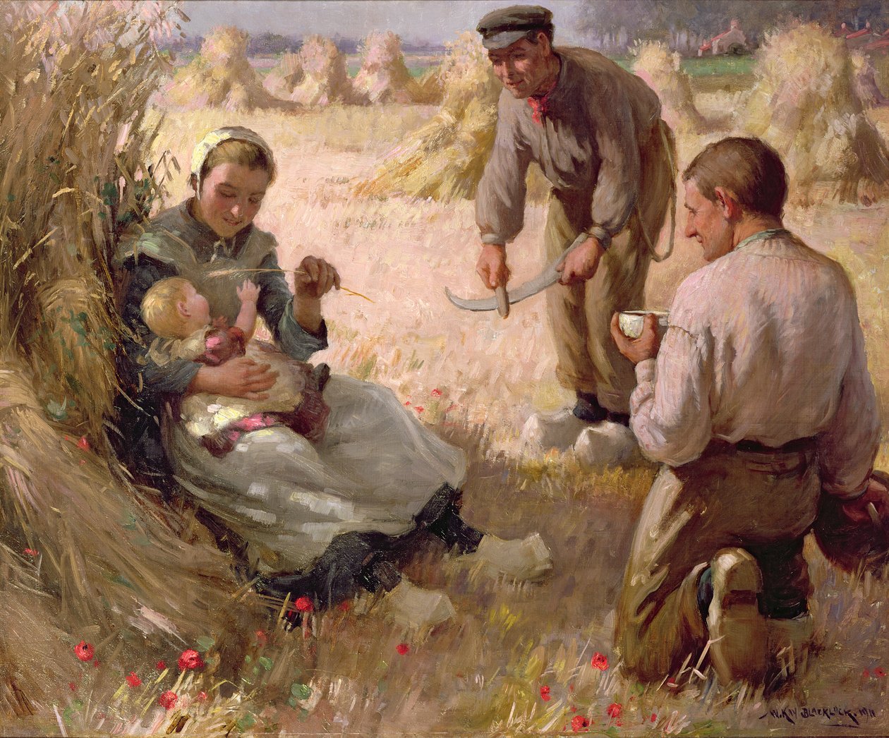 Zniewolona publiczność, 1911 autorstwa William Kay Blacklock