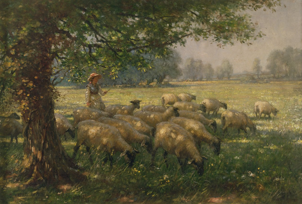 Pasterka autorstwa William Kay Blacklock