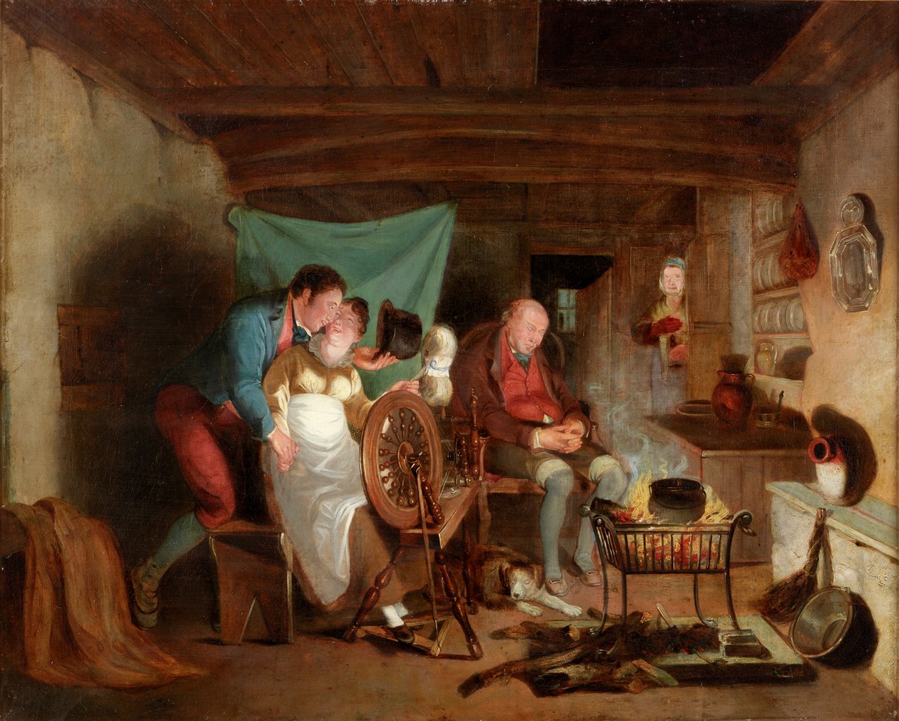 Skradziony pocałunek autorstwa William Kidd