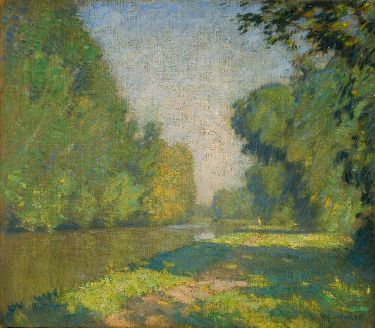 Ścieżka holownicza autorstwa William L. Lathrop