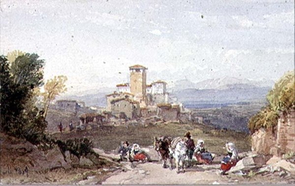 Nieznany obraz autorstwa William Leighton Leitch