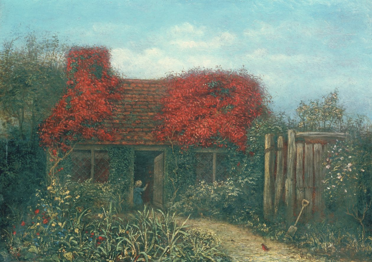 Pnącze z Wirginii autorstwa William Lindsay Windus