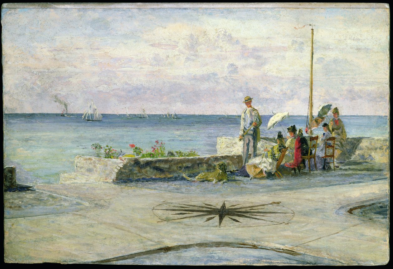 Bulonia nad morzem autorstwa William Lionel Wyllie