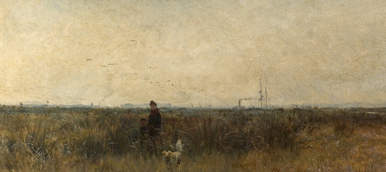 Romney Marsh autorstwa William Lionel Wyllie