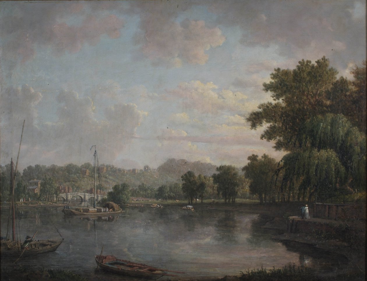 Tamiza w Richmond, Surrey autorstwa William Marlow