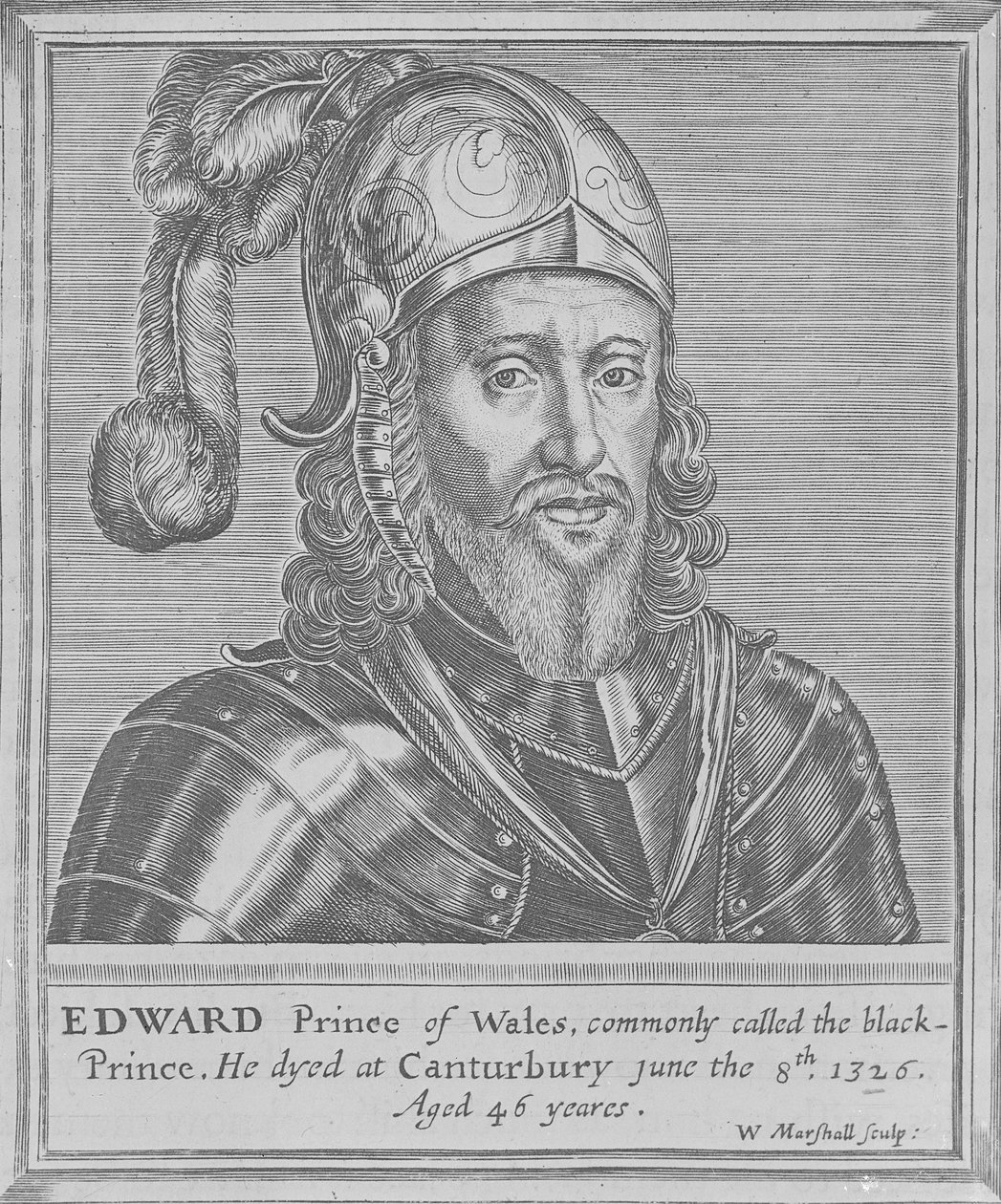 Edward, Czarny Książę autorstwa William Marshall