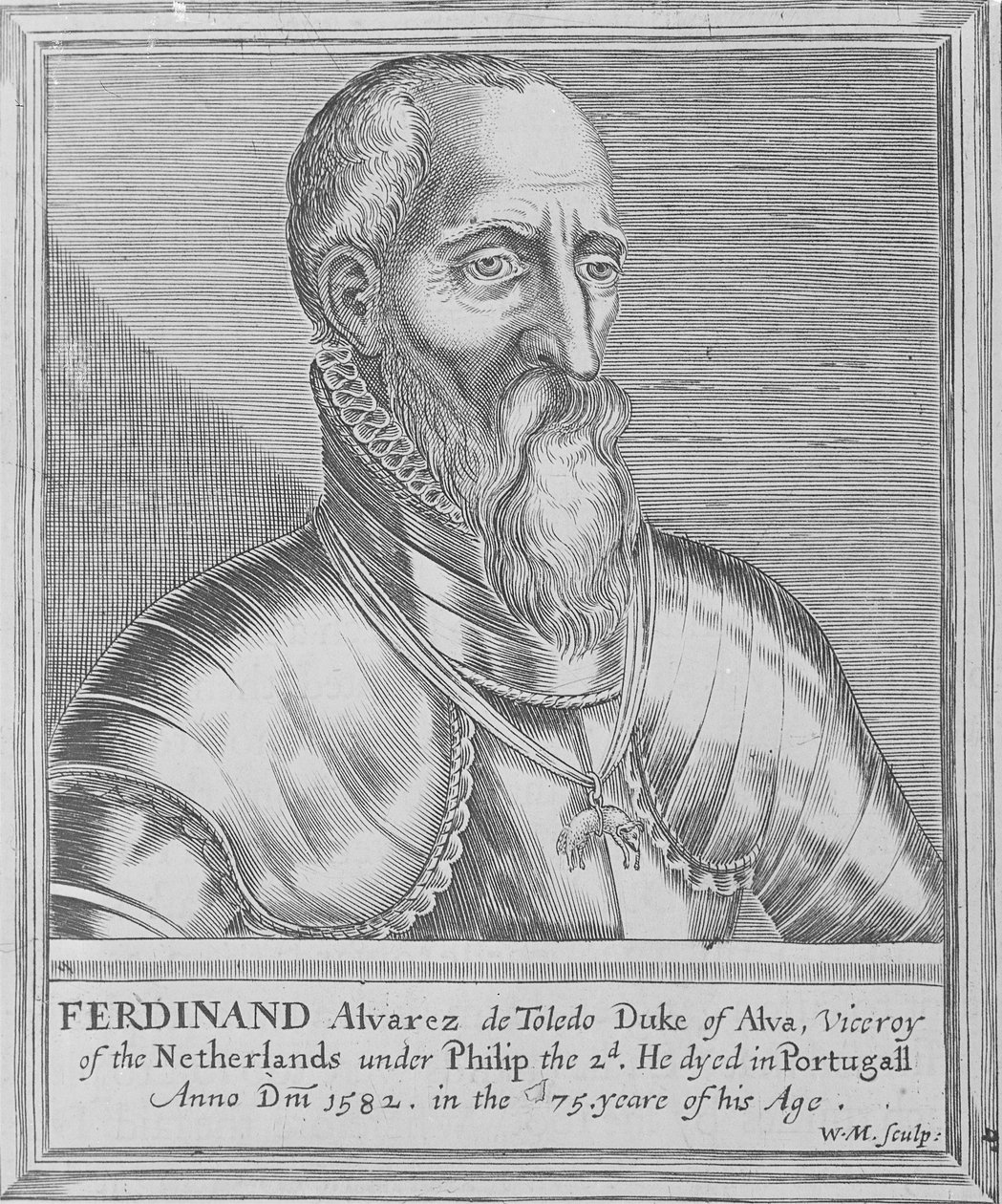 Fernando Alvarez de Toledo, 3. książę Alba autorstwa William Marshall