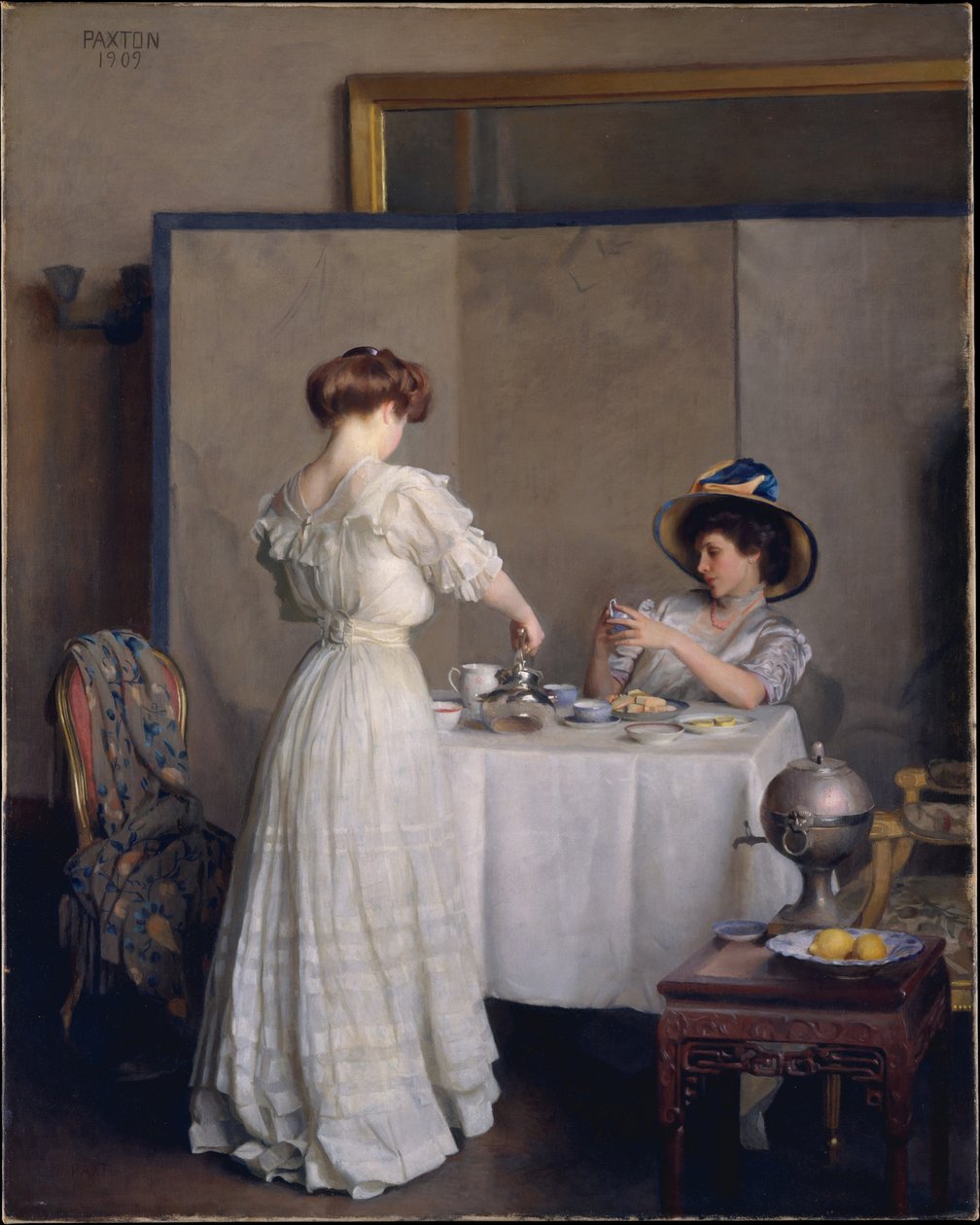Liście herbaty autorstwa William McGregor Paxton