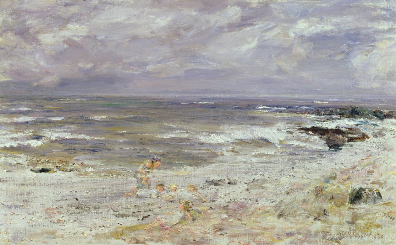 Zepsuta pogoda – zmiana na dobrą, 1908 autorstwa William McTaggart