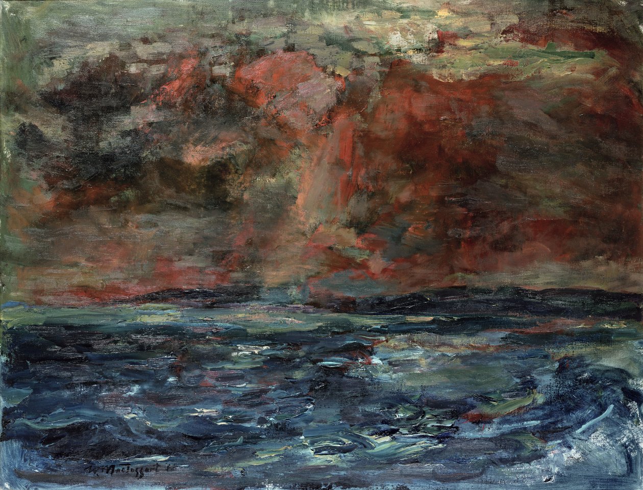 Chmura burzowa autorstwa William McTaggart