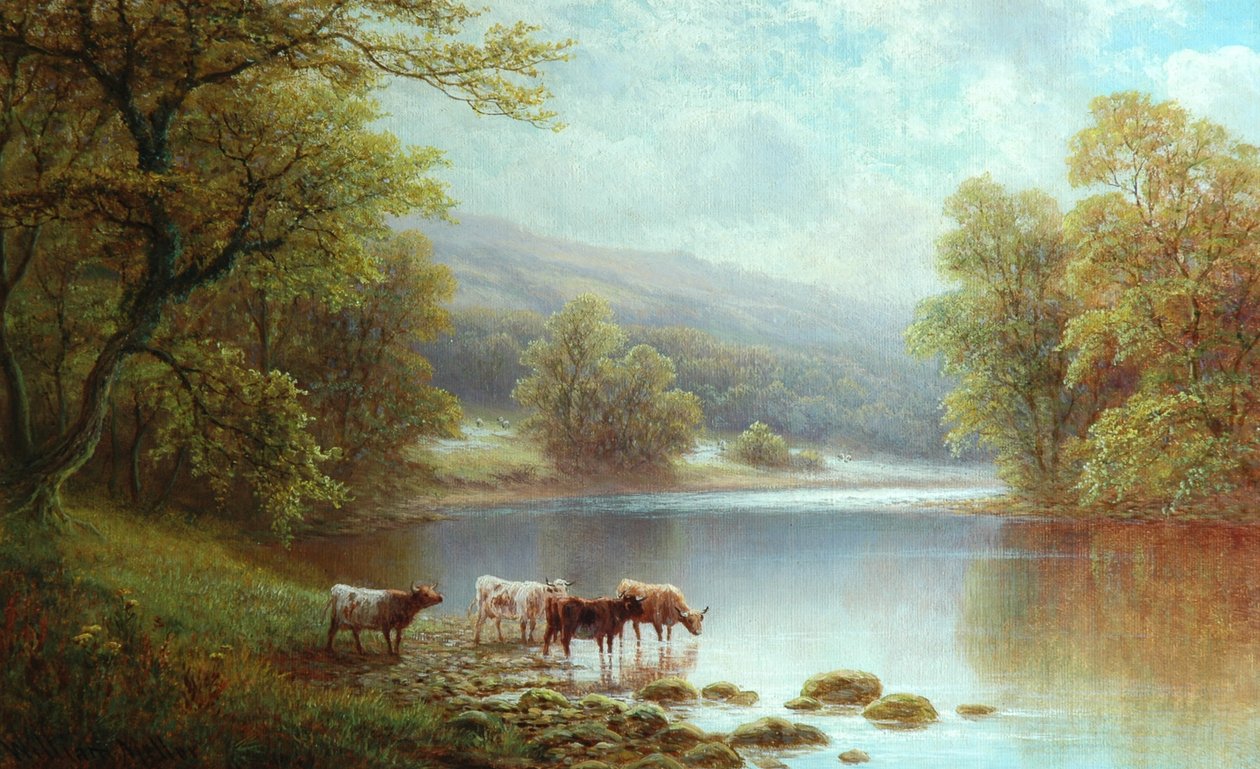 Na nabrzeżu, Bolton Woods autorstwa William Mellor