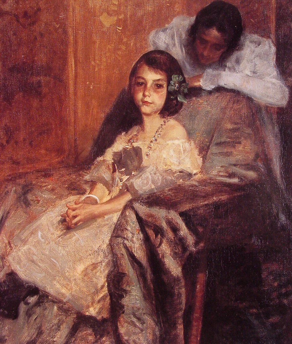 Dorota i jej siostra autorstwa William Merritt Chase