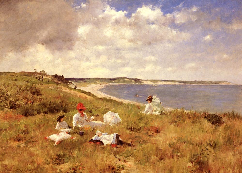 Godziny bezczynności autorstwa William Merritt Chase