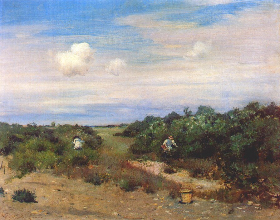 Shinnecock Hills, Long Island autorstwa William Merritt Chase