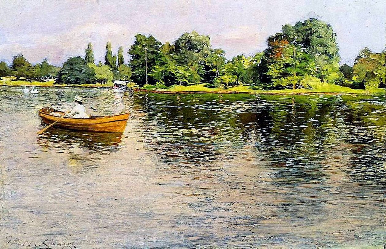 Letnie ciągnięcie dla Shoren autorstwa William Merritt Chase