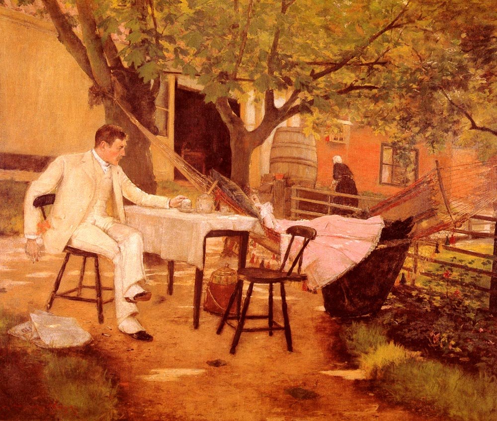 Światło słoneczne i cień autorstwa William Merritt Chase