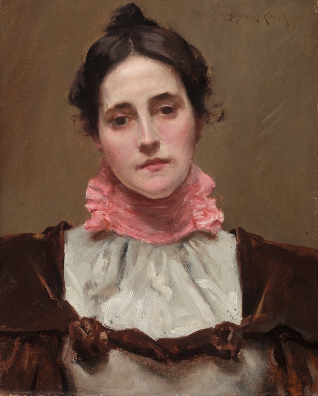 Pani William Merritt Chase, c.1890 autorstwa William Merritt Chase