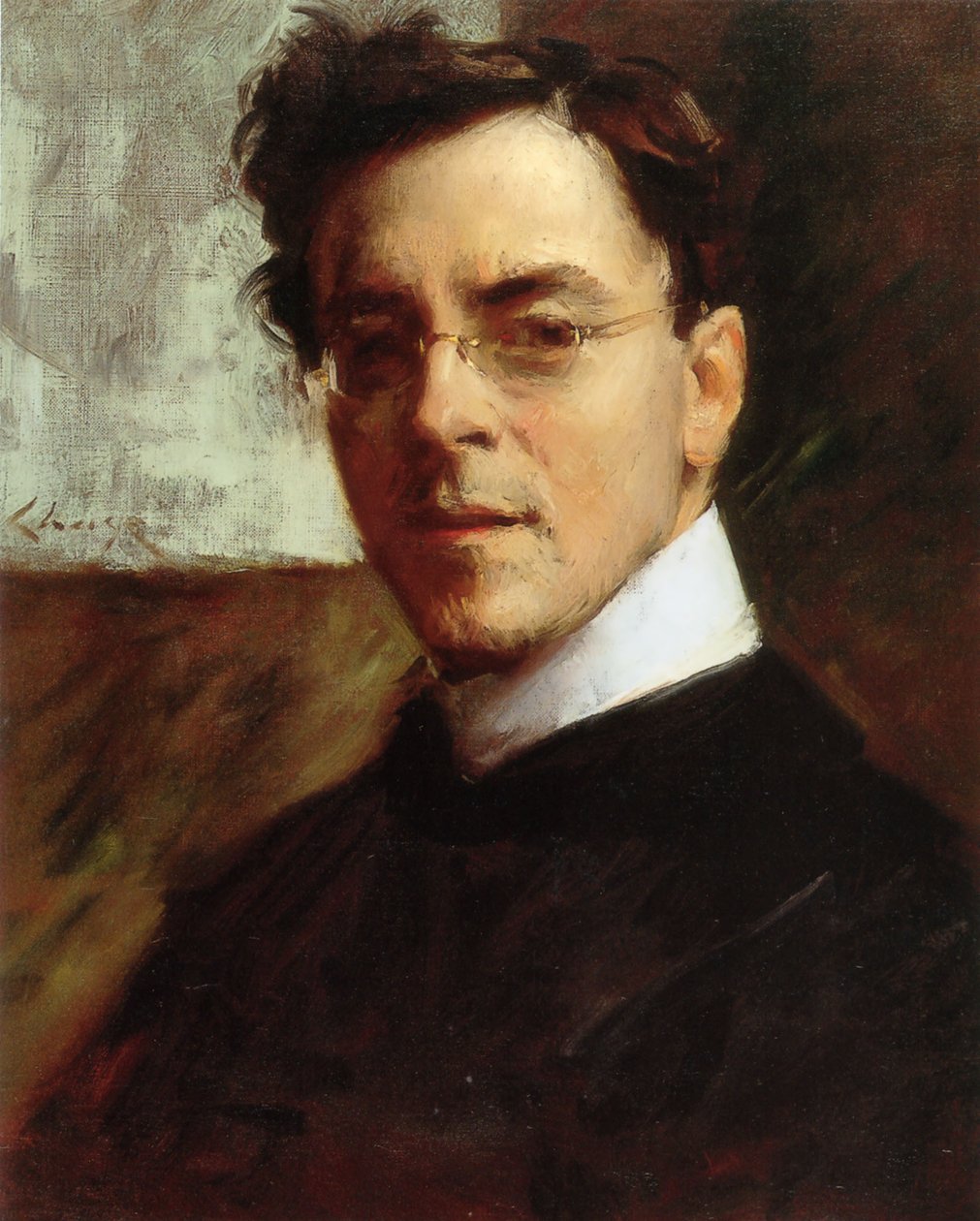 Portret Louisa Bettsa autorstwa William Merritt Chase
