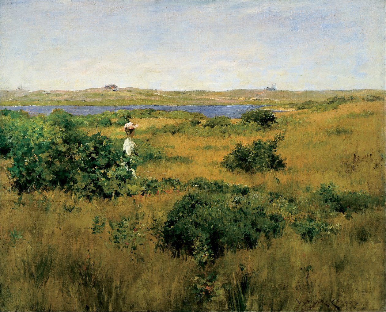 Lato na wzgórzach Shinnecock autorstwa William Merritt Chase