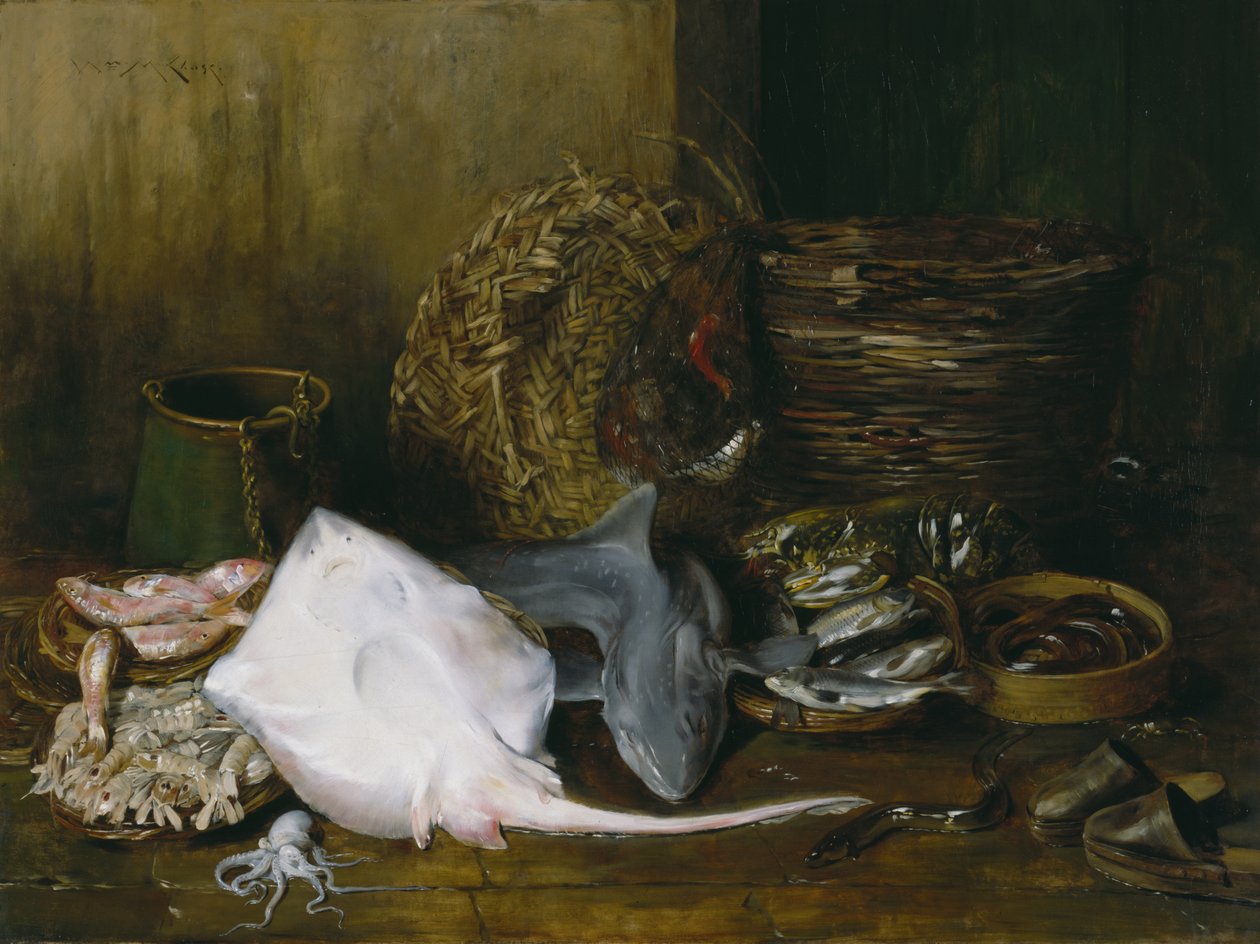 Plon wód, 1878 autorstwa William Merritt Chase
