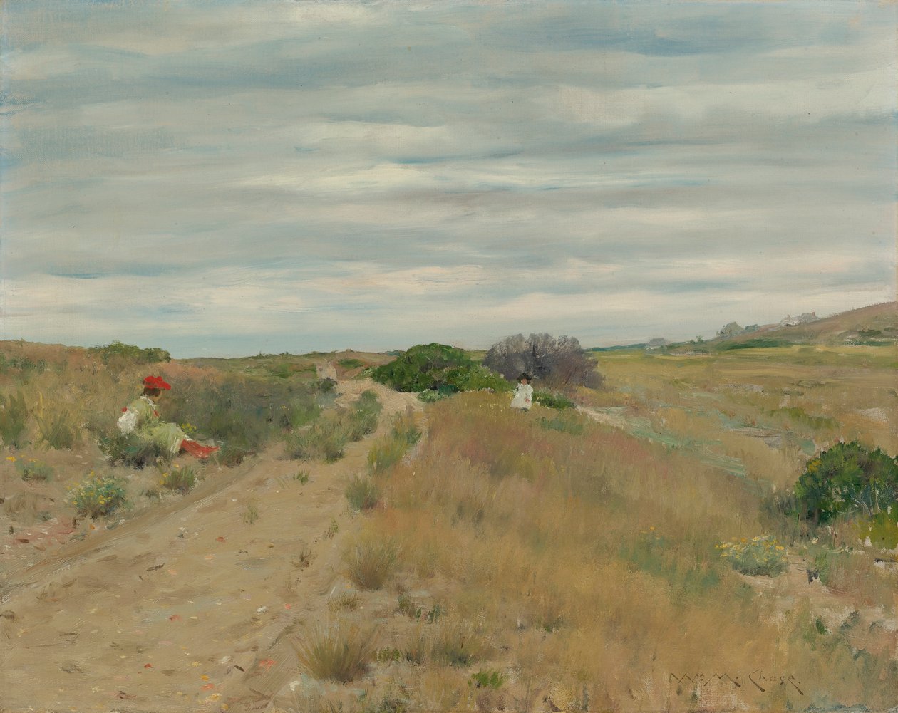 Stara Piaskowa Droga autorstwa William Merritt Chase
