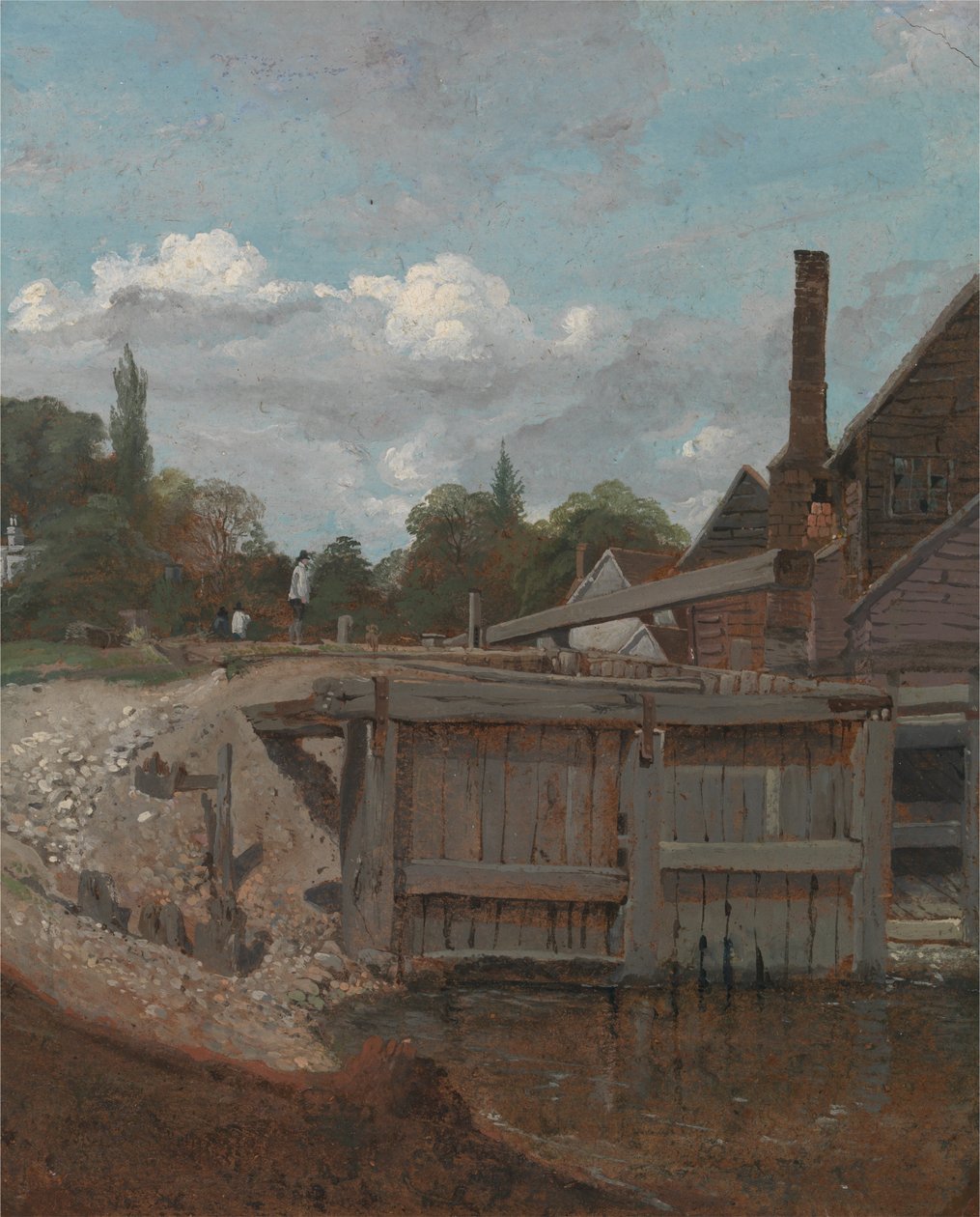 Zablokuj bramę autorstwa William Mulready