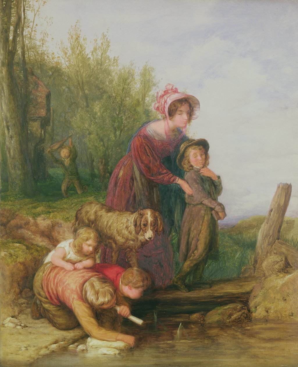 Mecz żeglarski autorstwa William Mulready