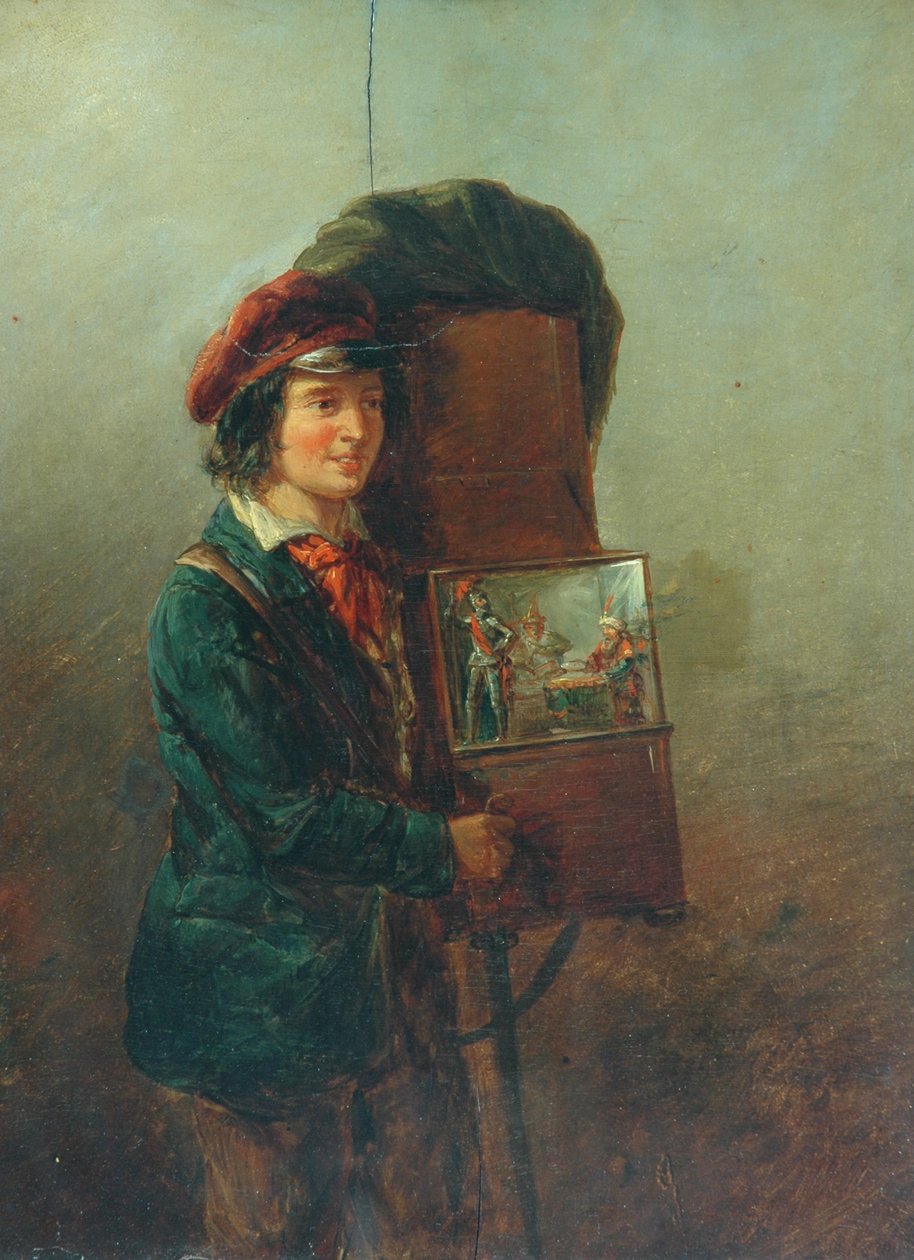 Młynek do organów autorstwa William Mulready