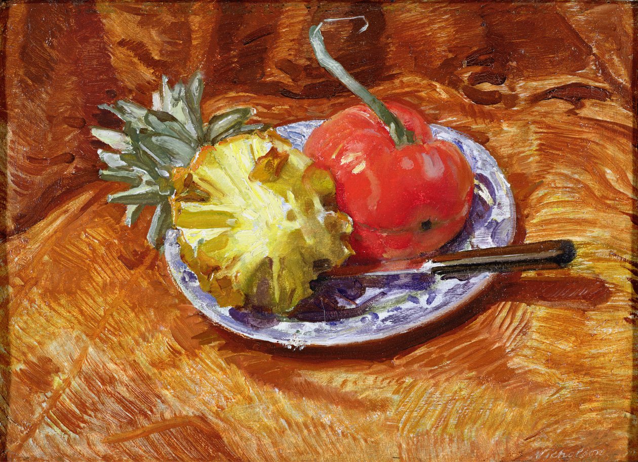 Ananas i Pomidor autorstwa William Nicholson
