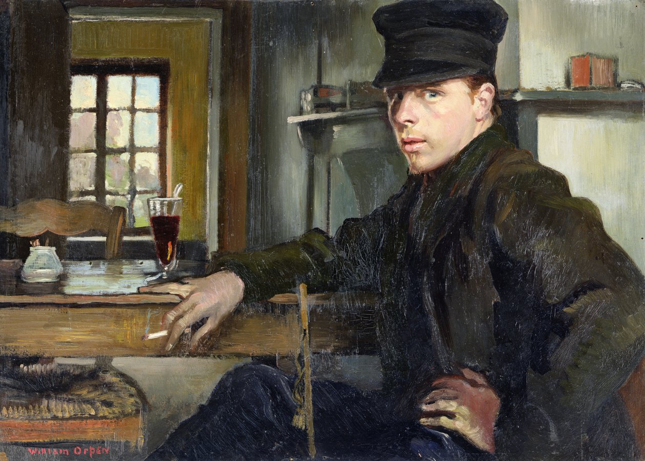 Gorzki Curacao, 1900 (tablica) autorstwa William Orpen