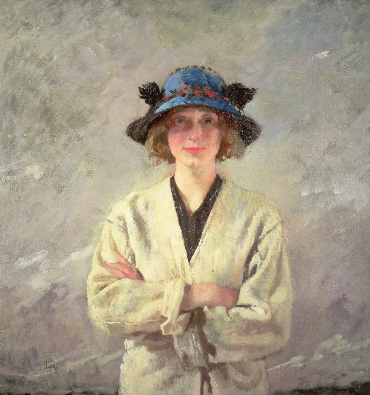 Dziewczyna w białej sukni autorstwa William Orpen