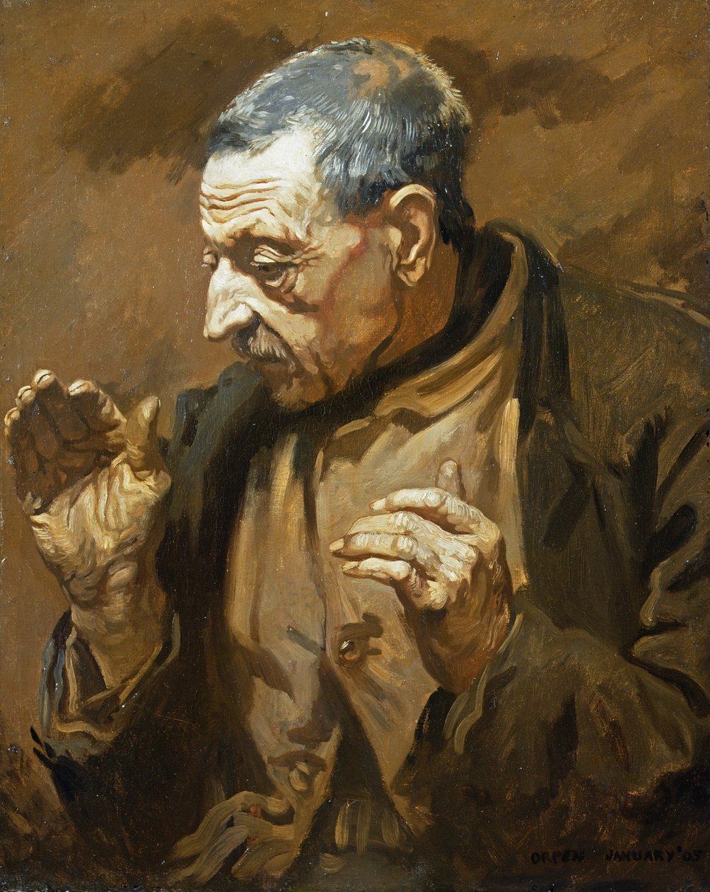 Muchołówka, 1905 autorstwa William Orpen