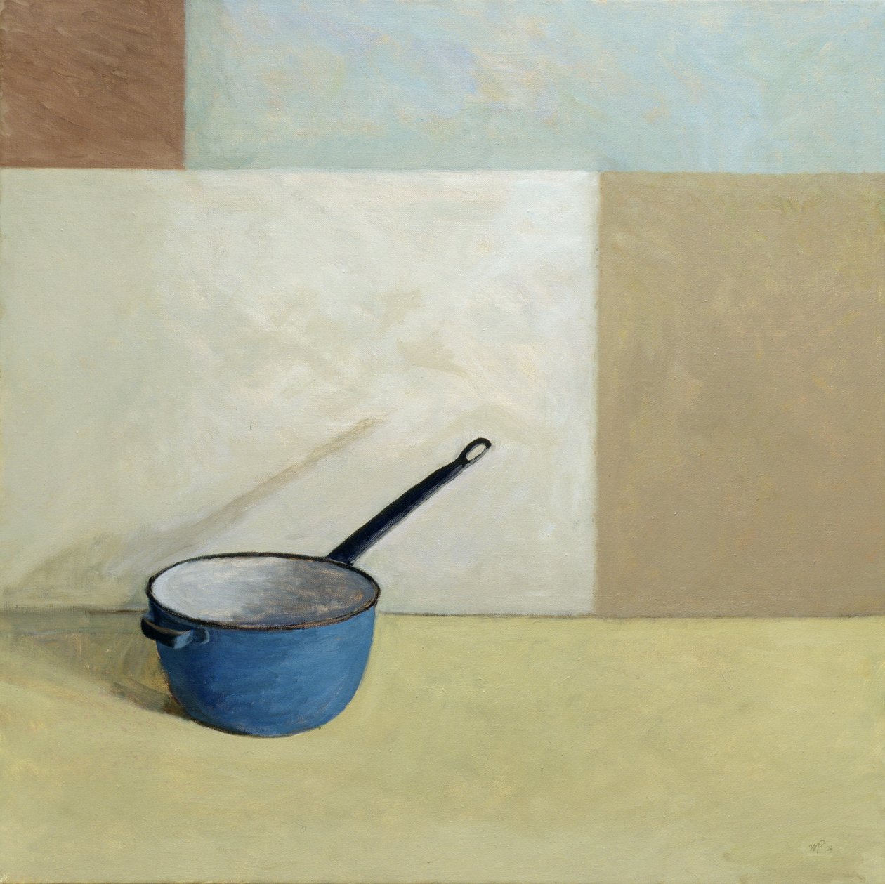 niebieski rondel autorstwa William Packer