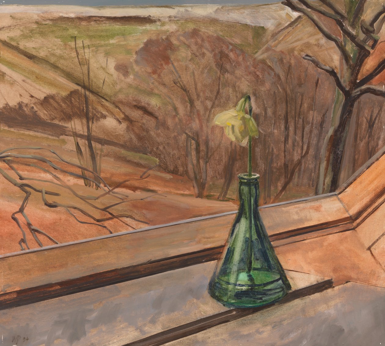 Zielona Butelka i Daff, 1994 autorstwa William Packer