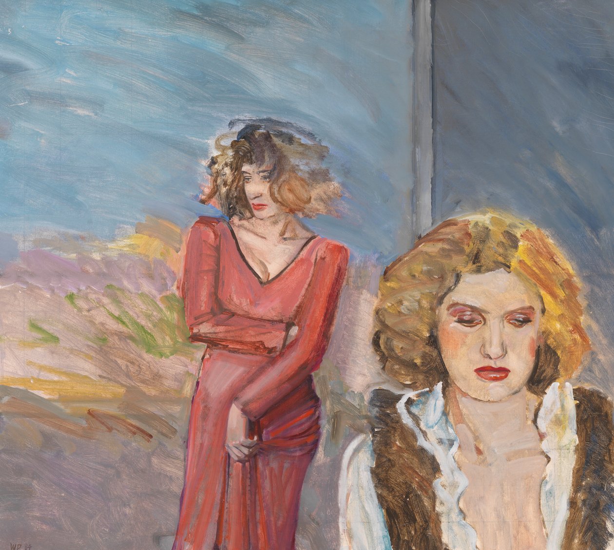 Spacer przed zmrokiem, 1984 autorstwa William Packer