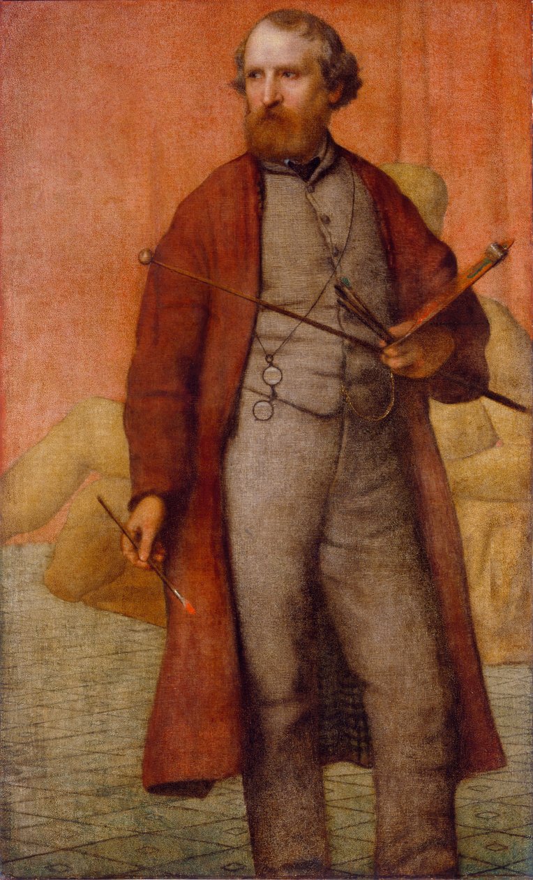 Autoportret, ok. 1860 autorstwa William Page
