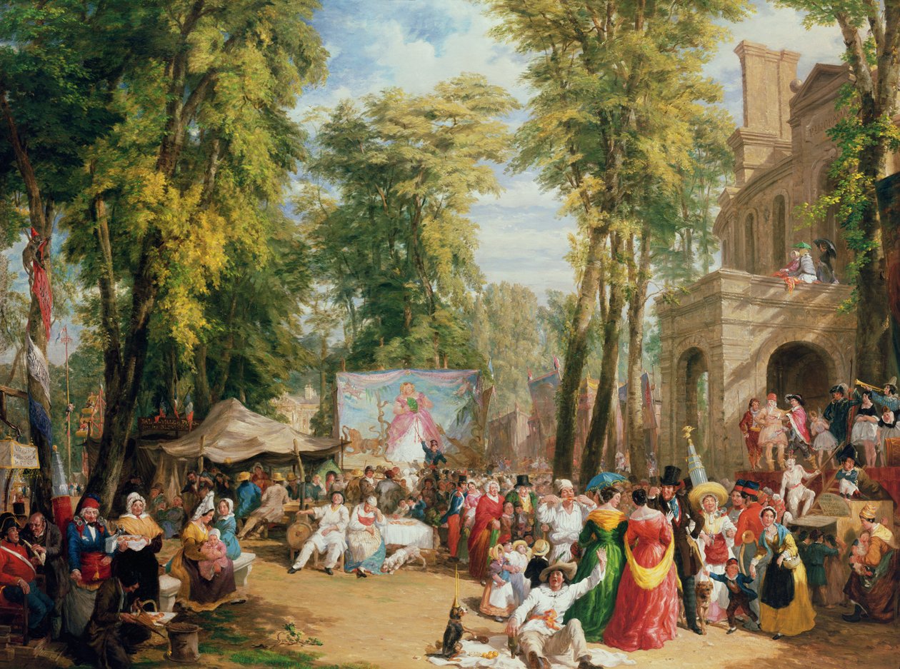 Bal miasta Paryża autorstwa William Parrott