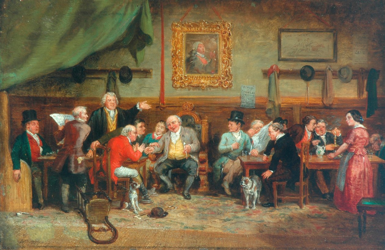 Różnice polityczne, 1857 autorstwa William Parrott