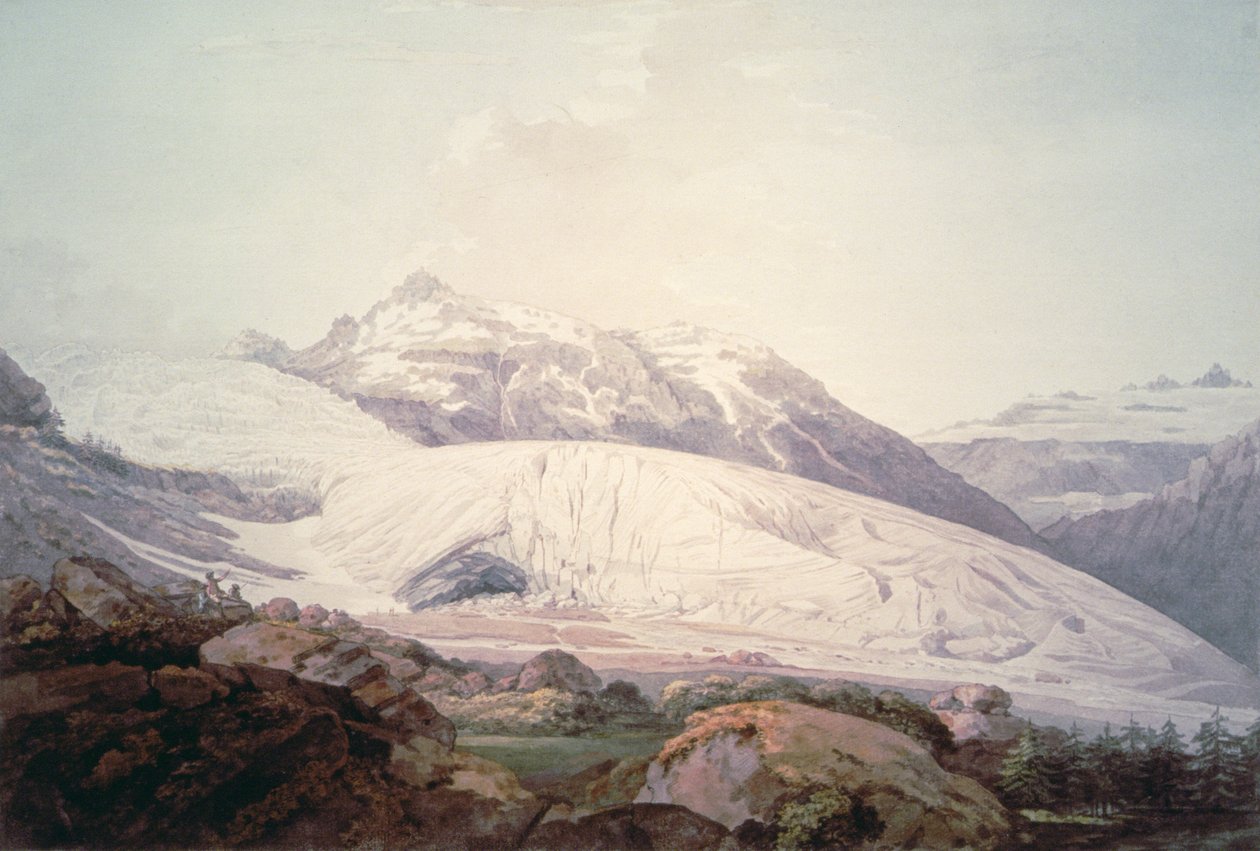 Lodowiec Rodanu autorstwa William Pars
