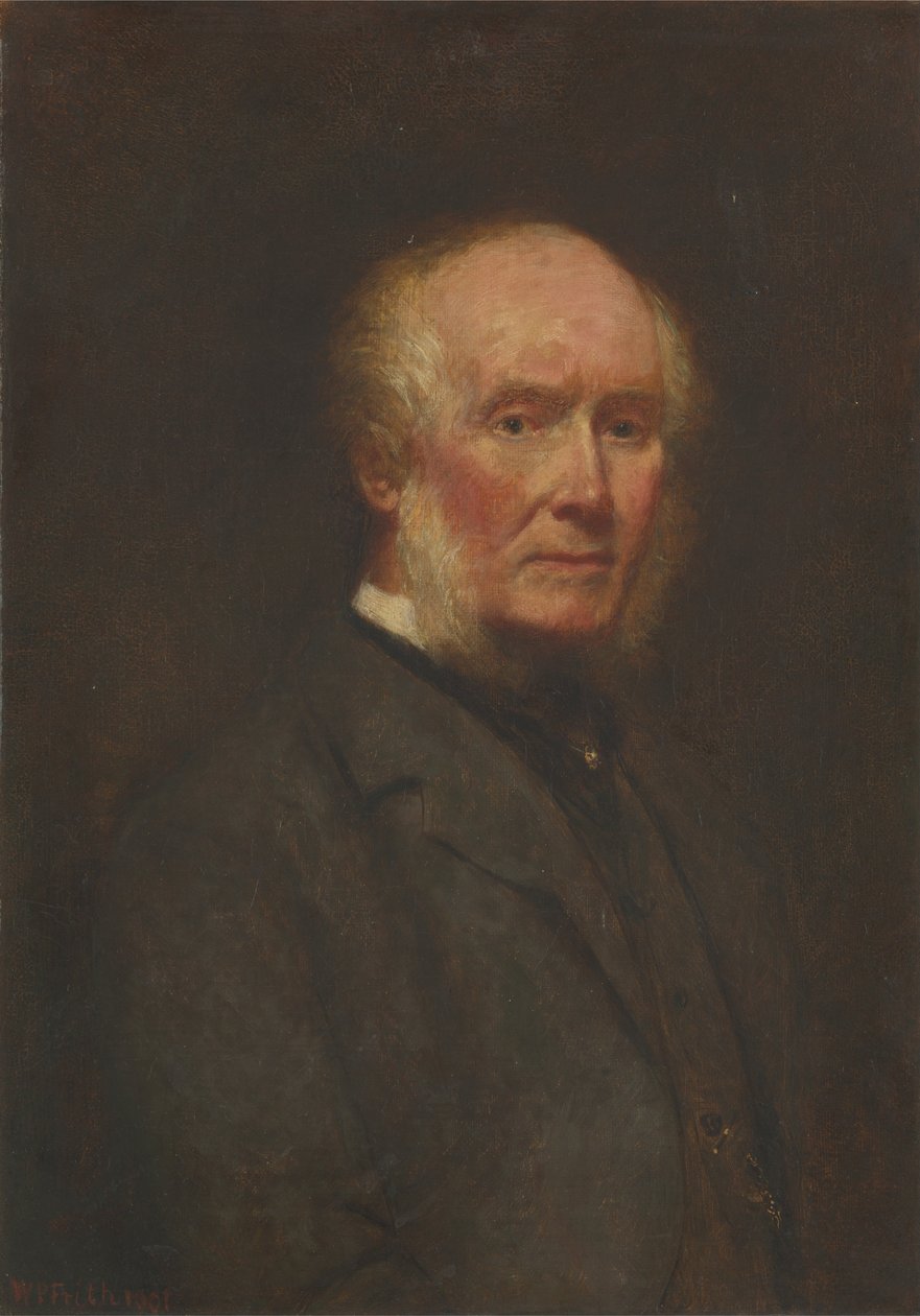Autoportret w wieku 83 autorstwa William Powell Frith