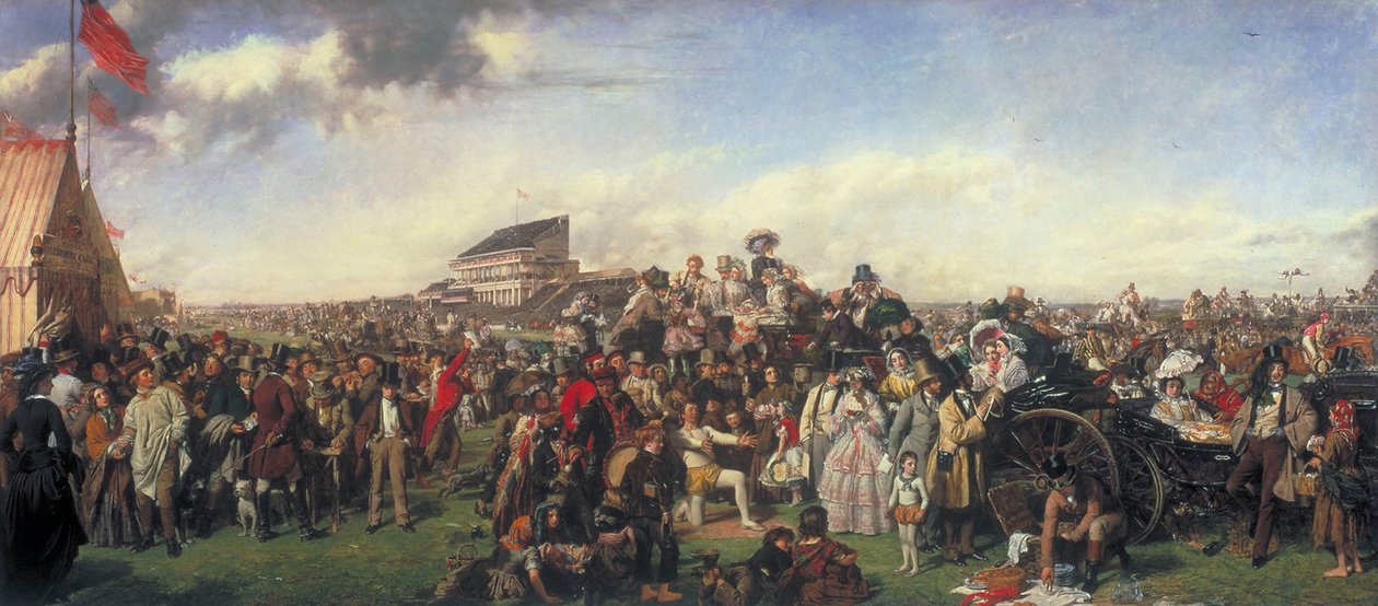 Dzień Derby autorstwa William Powell Frith