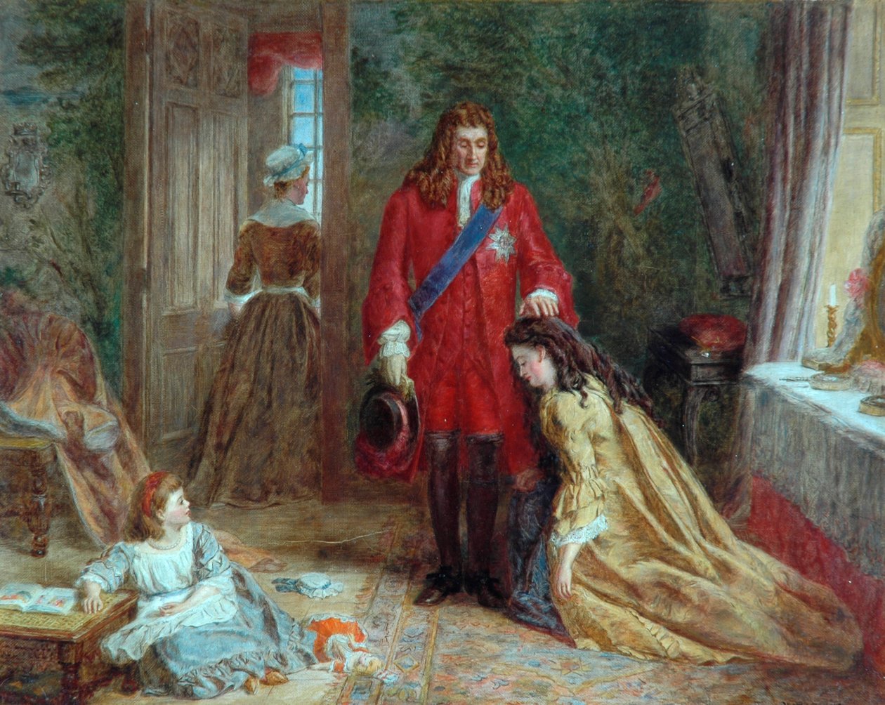 Błogosławieństwo książąt autorstwa William Powell Frith
