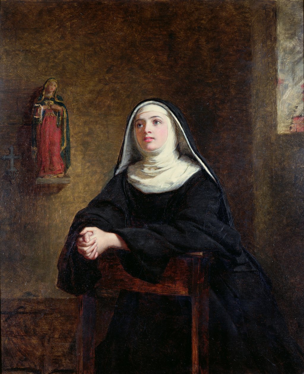 Nowicjusz, 1862 autorstwa William Powell Frith