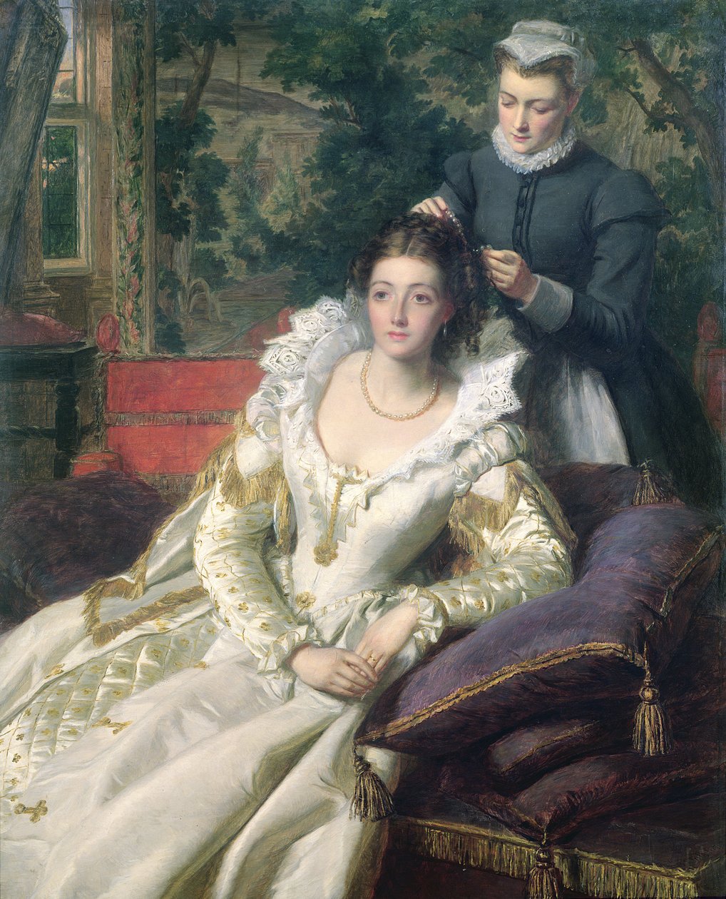 Toaleta autorstwa William Powell Frith