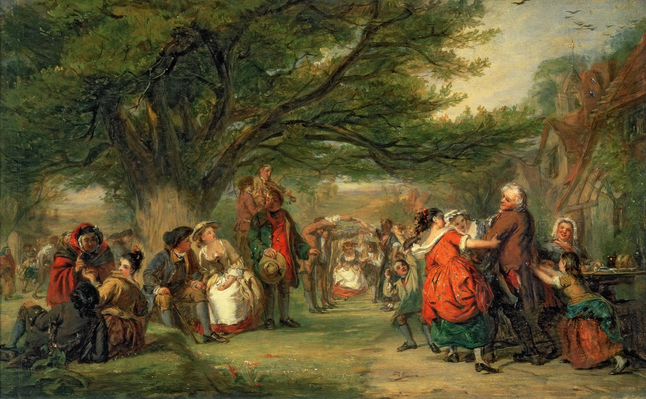 کلی مېری میکنګ پولی autorstwa William Powell Frith